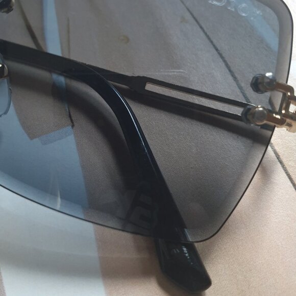 Fashion Women Sunglasses Shades Gray Rimless Casual Formal Accessory main image 4